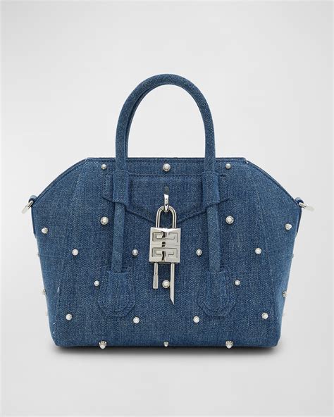 mini antigona givenchy kaufen deutschland|mini antigona lock denim tote bag.